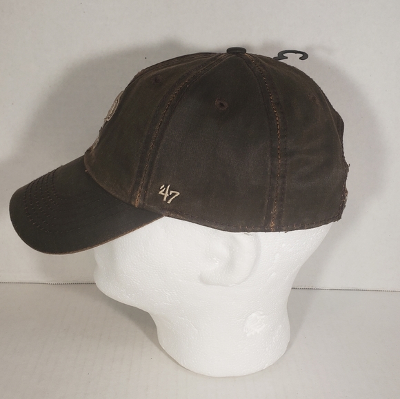 NWT Men's Saints '47 Clean Up Adjustable Distressed Hat - Picture 3 of 5